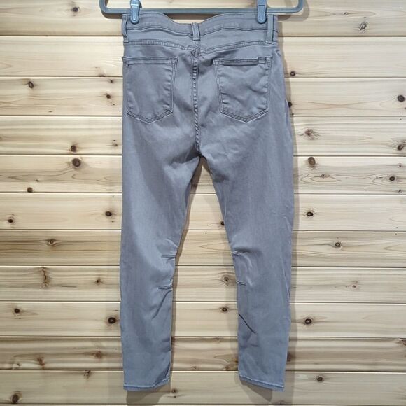 Helmut Lang Womens Jeans Beige Ankle Zipper Skinny Jeans Size 31 - Picture 6 of 14